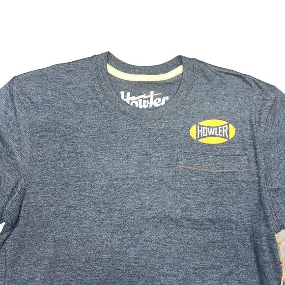 Howler Bros Uppercut Pocket Charcoal Grey Discontinued Print Men's Small (S) - Picture 3 of 8